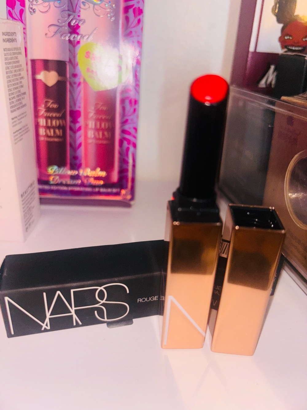 NARS Cream Lipstick in Bright Red